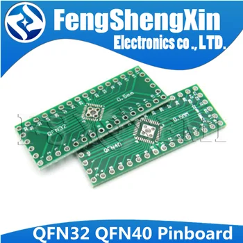 10 ADET Pinboard QFN32 QFN40 to DIP32 DIP40 0.5 MM adaptör soketi adaptör plakası PCB Transfer Kartı