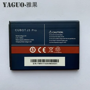 100 % Yüksek Kaliteli Orijinal Pil 2800mAh CUBOT J3 Pro J3Pro Batterie Batteria